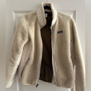 Patagonia Cream Fleece Jacket